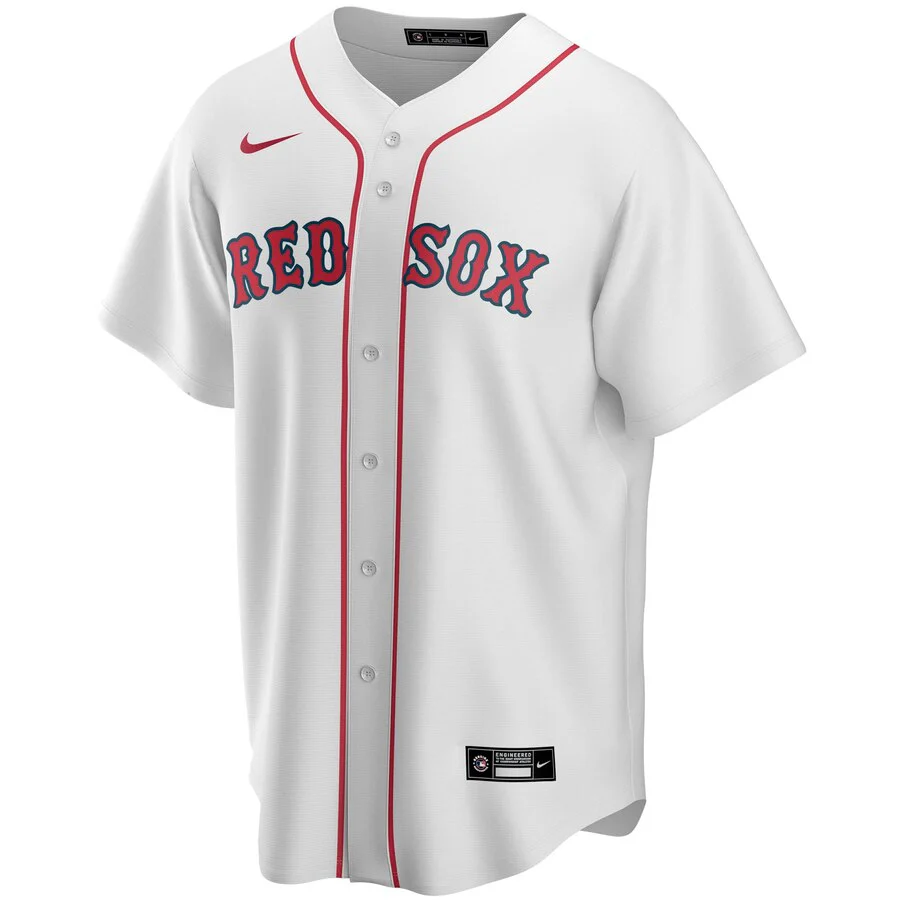 Men's Boston Red Sox Nike White Home Replica Team Jersey