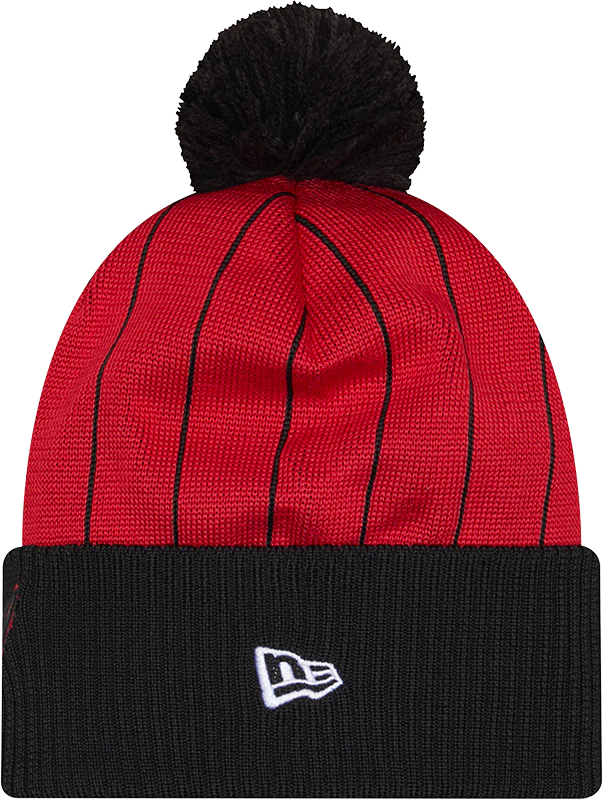 Men's Chicago White Sox 2025 City Connect Red/Black New Era Cuffed Knit Hat