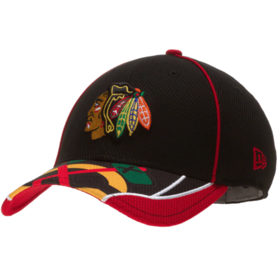 Toddler/Child NHL Chicago Blackhawks Junior Team Illusion Flex Fit 39THIRTY Cap By New Era