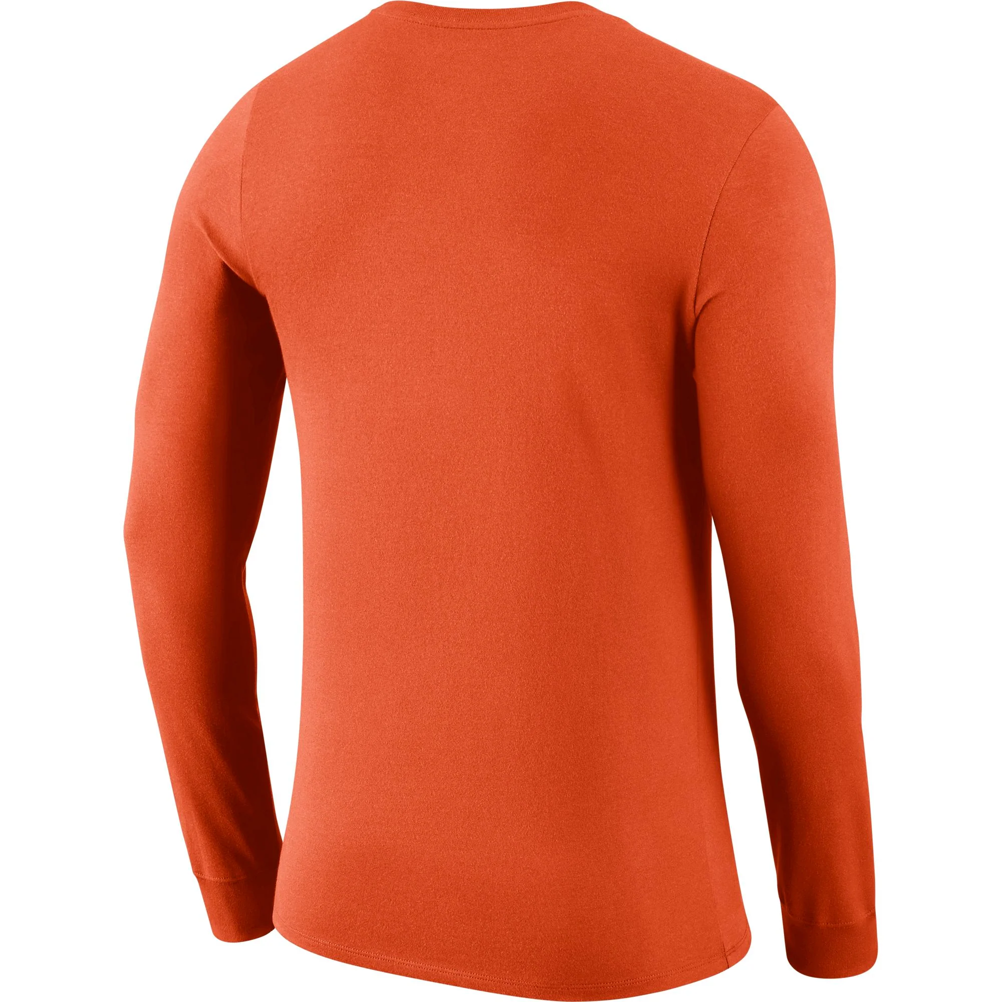 Mens Nike Clemson Tigers Mantra Orange Long Sleeve Tee