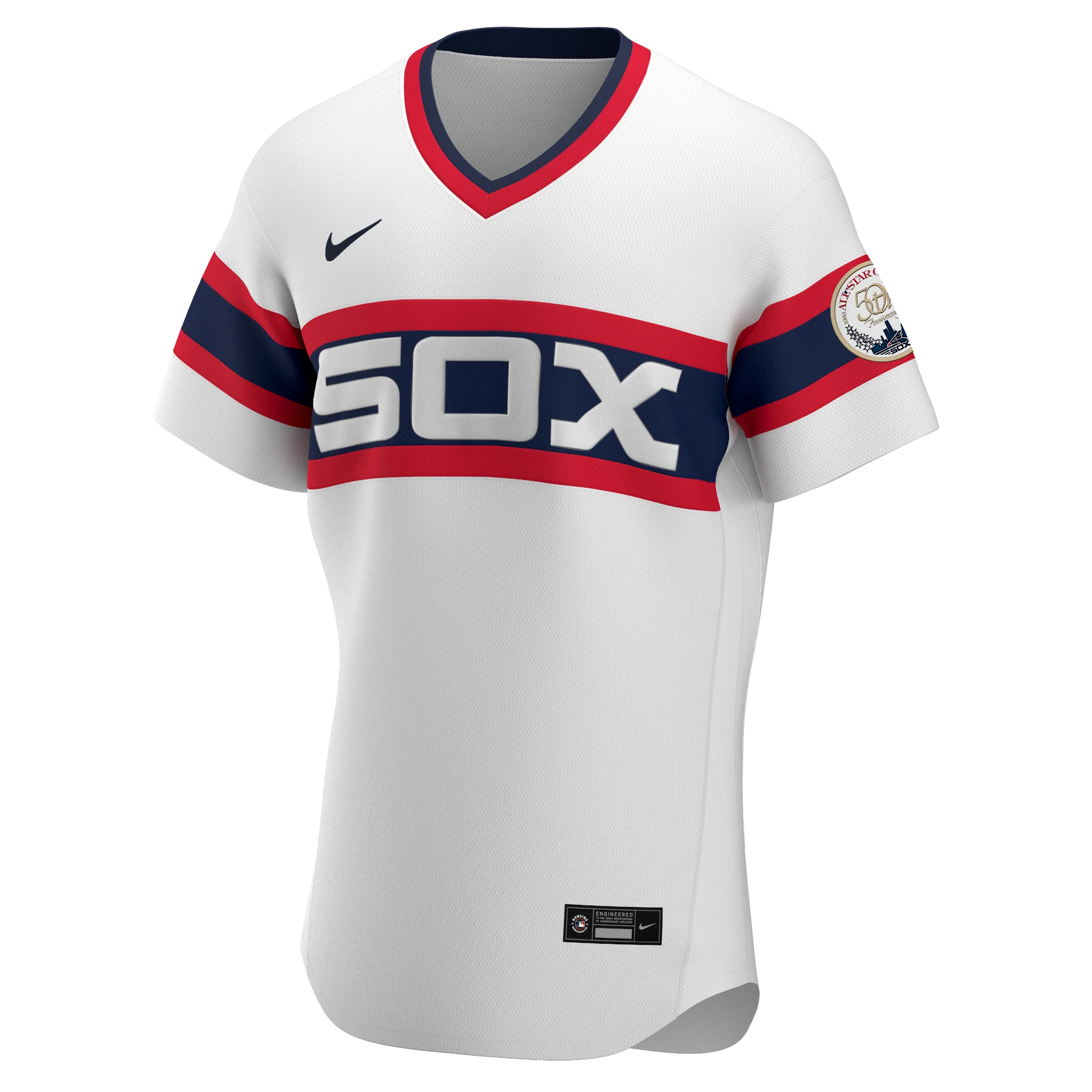 Men's Chicago White Sox Nike White Alternate 1983 Authentic Official Team Jersey