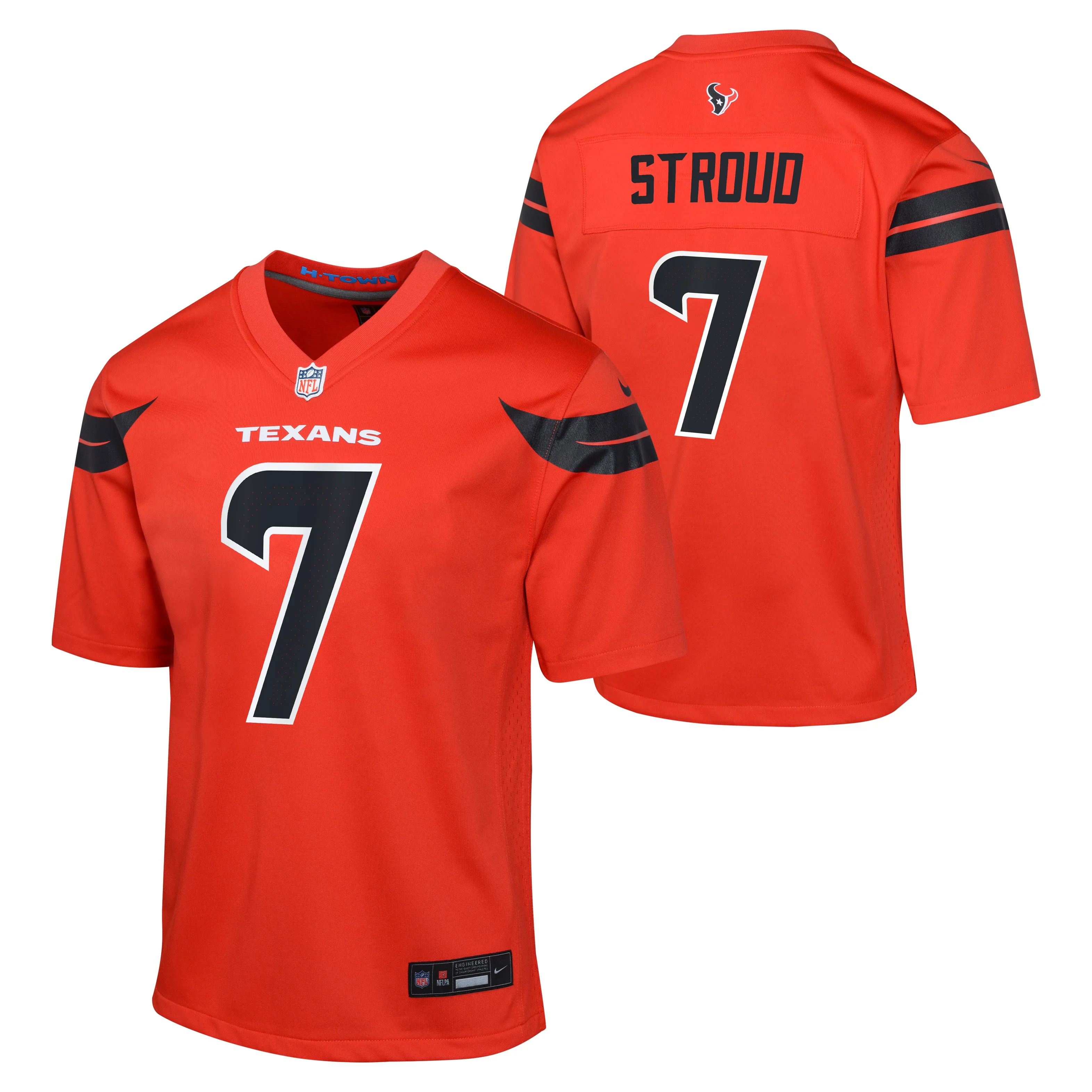 Youth Houston Texans C.J. Stroud Nike Red Alternate Game Jersey
