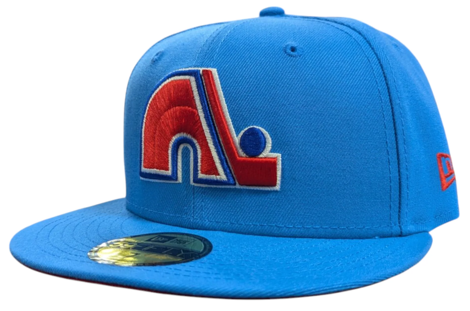 Quebec Nordiques New Era Sky Blue Fleur-De-Lis 59FIFTY Fitted Hat