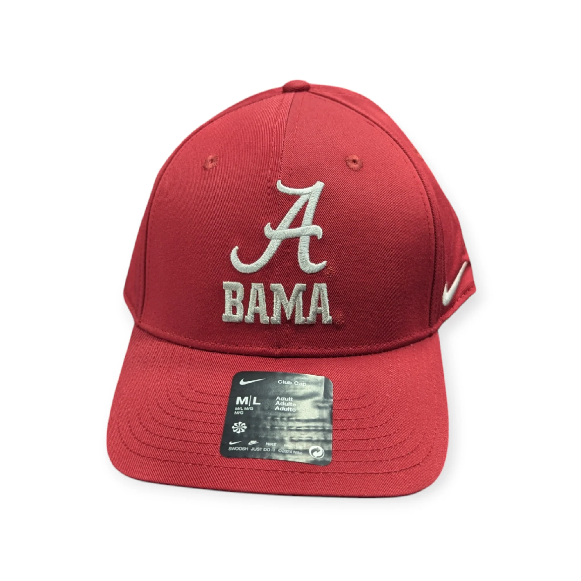 Alabama Crimson Tide Nike Crimson Adjustable Club Hat