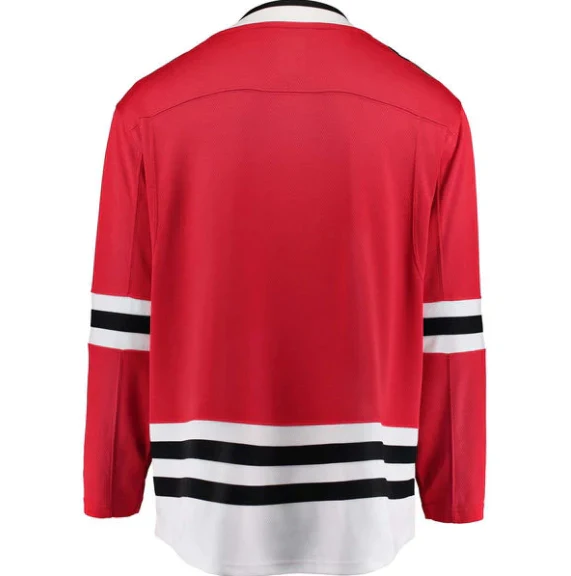 Men's Chicago Blackhawks Fanatics Breakaway Home Red Custom Jersey