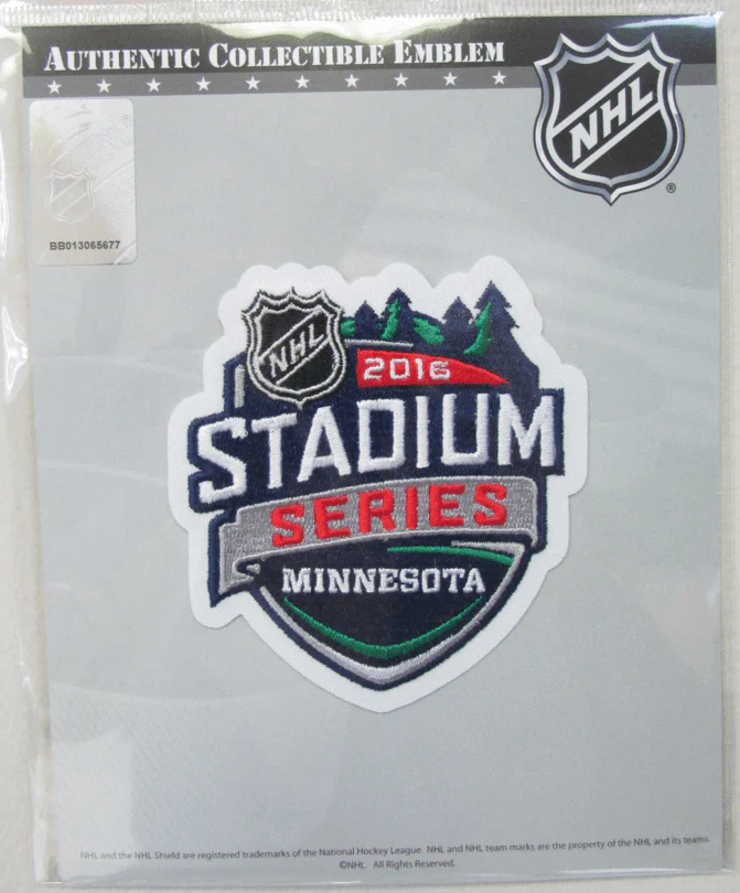 2016 NHL Stadium Series Logo Patch (Minnesota)