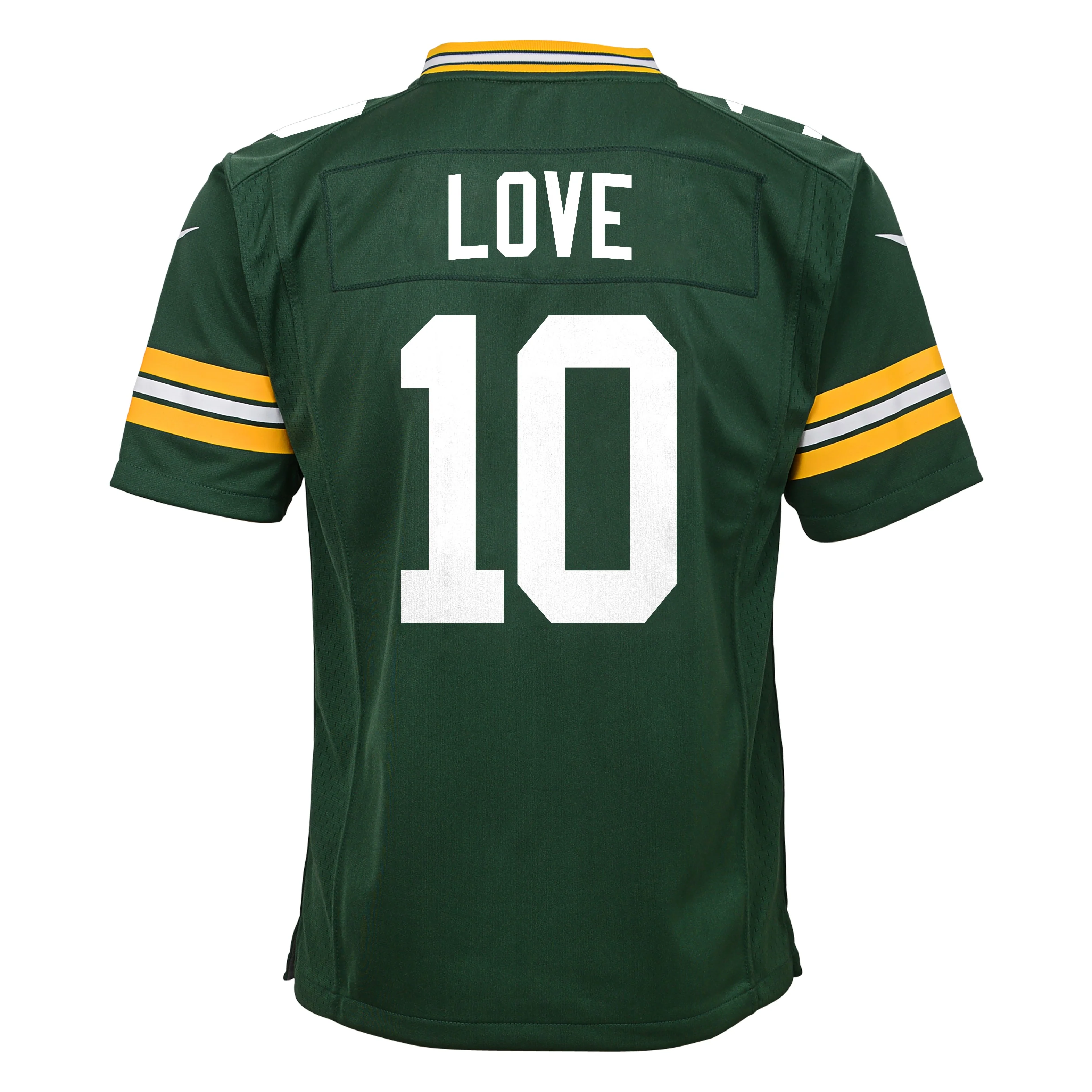 Youth Green Bay Packers Jordan Love Nike Green Game Jersey