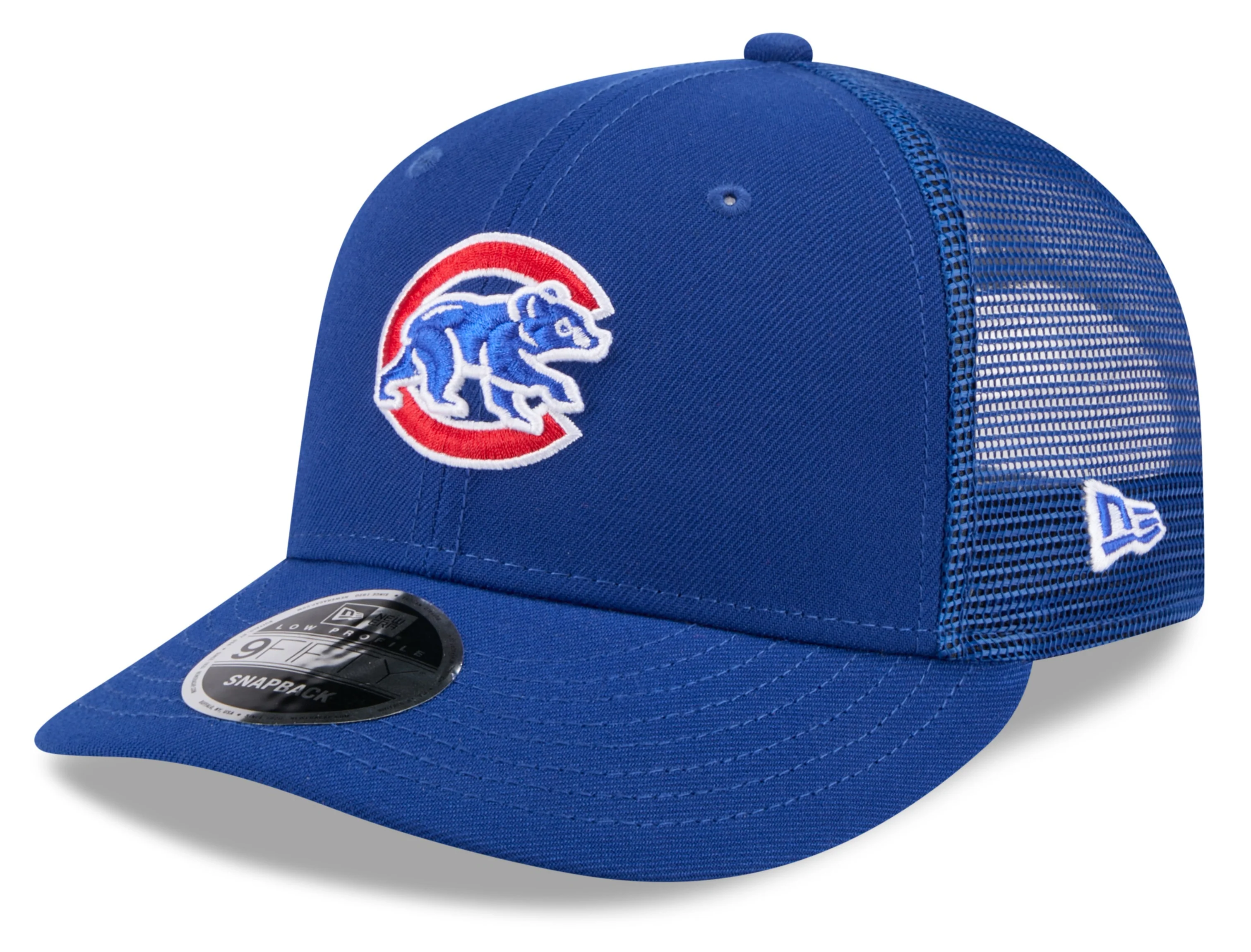 Chicago Cubs New Era Royal Blue Alternate Trucker Low Profile 9FIFTY Snapback Adjustable Hat