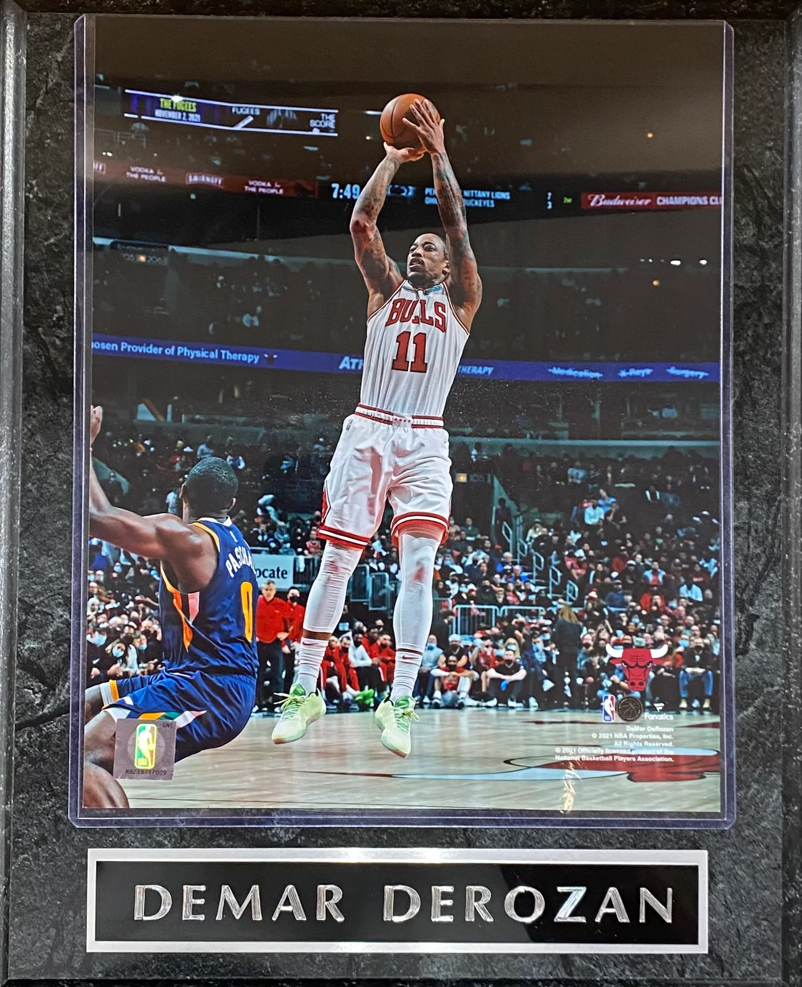 Demar Derozan Chicago Bulls Wall Plaque