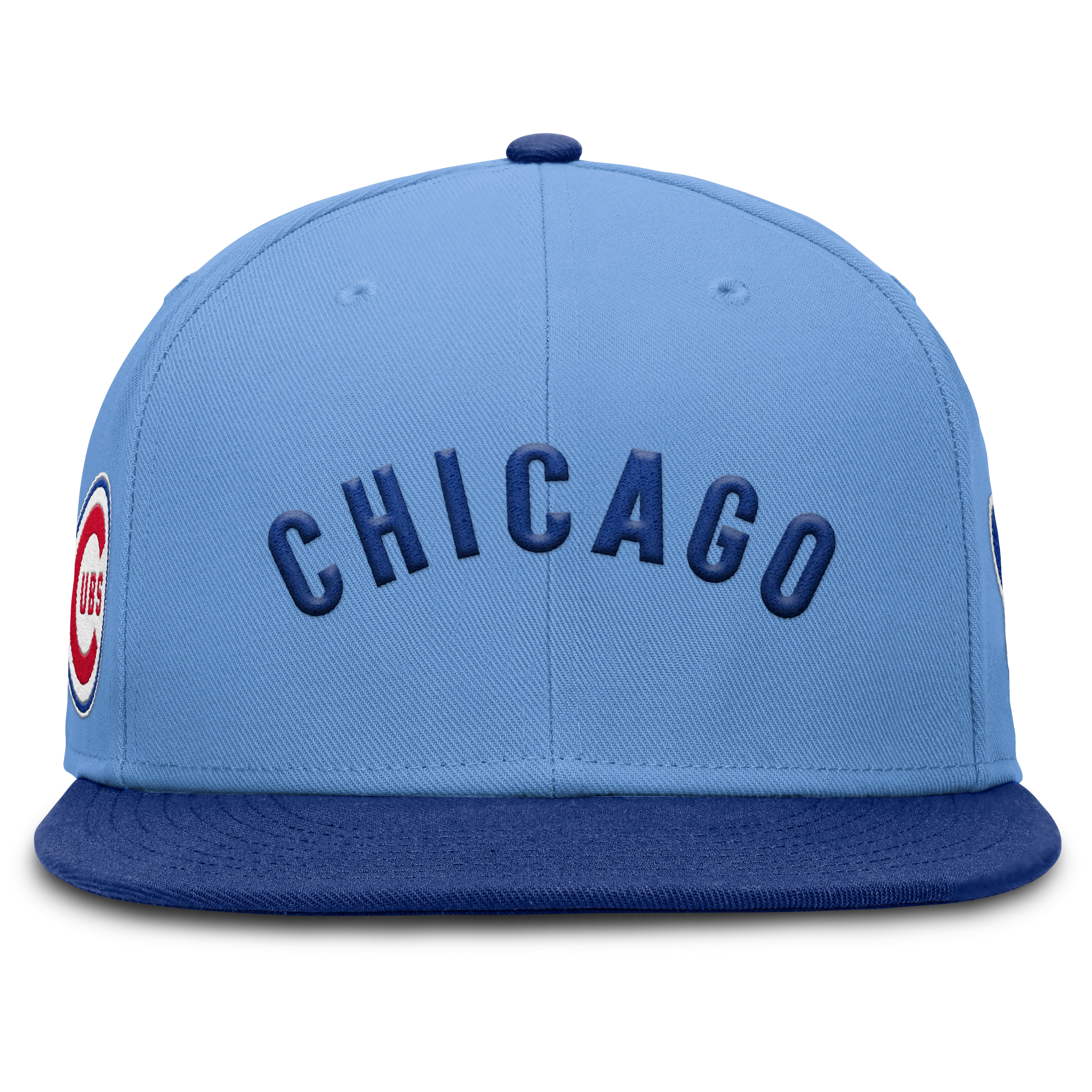 Mens Chicago Cubs Nike Cooperstown Blue Dri-Fit True Fitted Hat