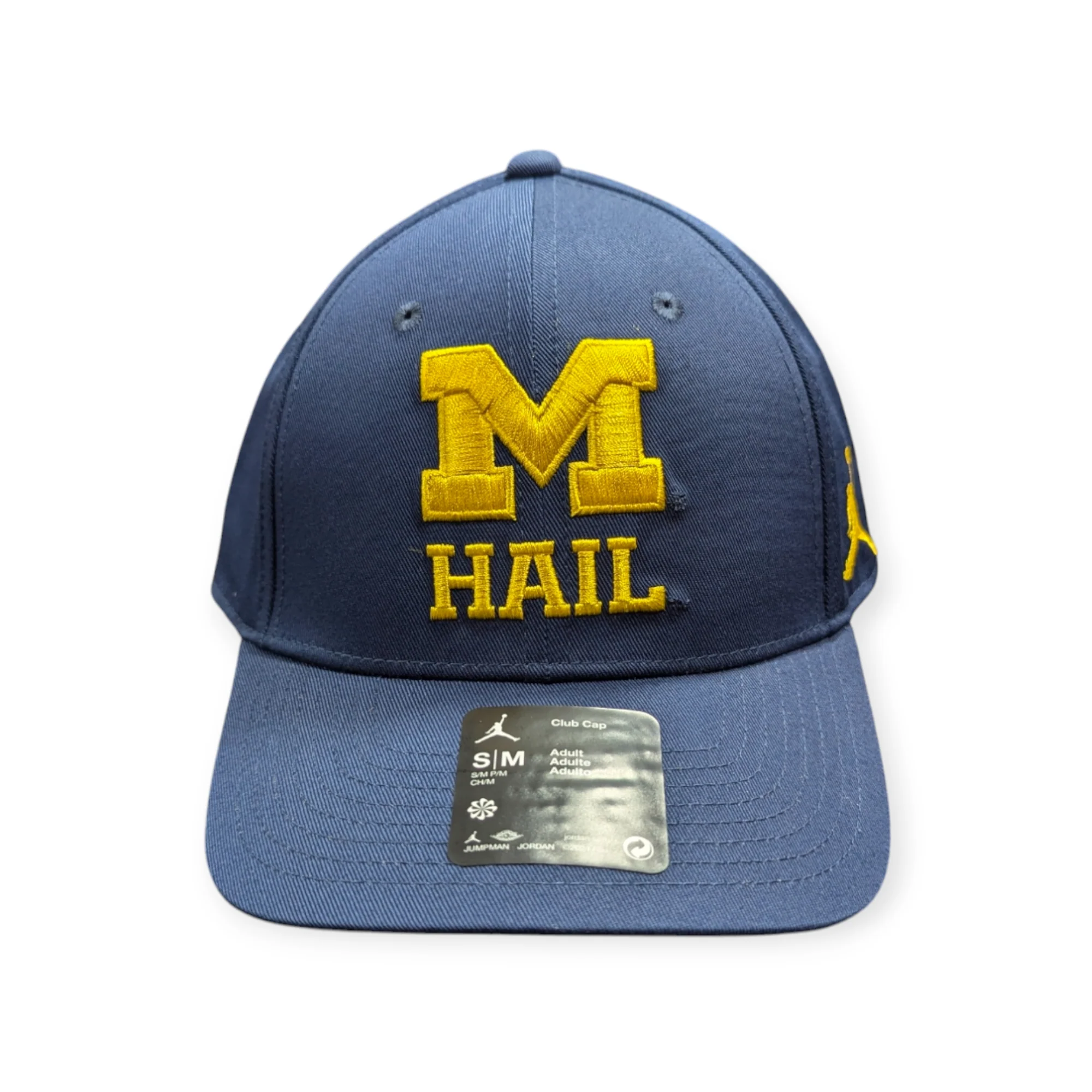 Michigan Wolverines Nike Jumpman Navy Adjustable Club Hat