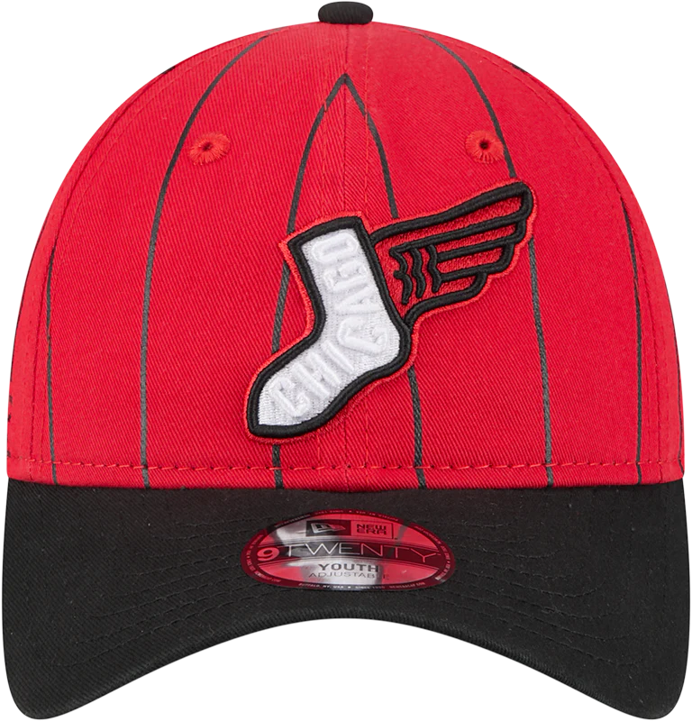 Kids Chicago White Sox 2025 City Connect New Era 9TWENTY Hat- Red/Black