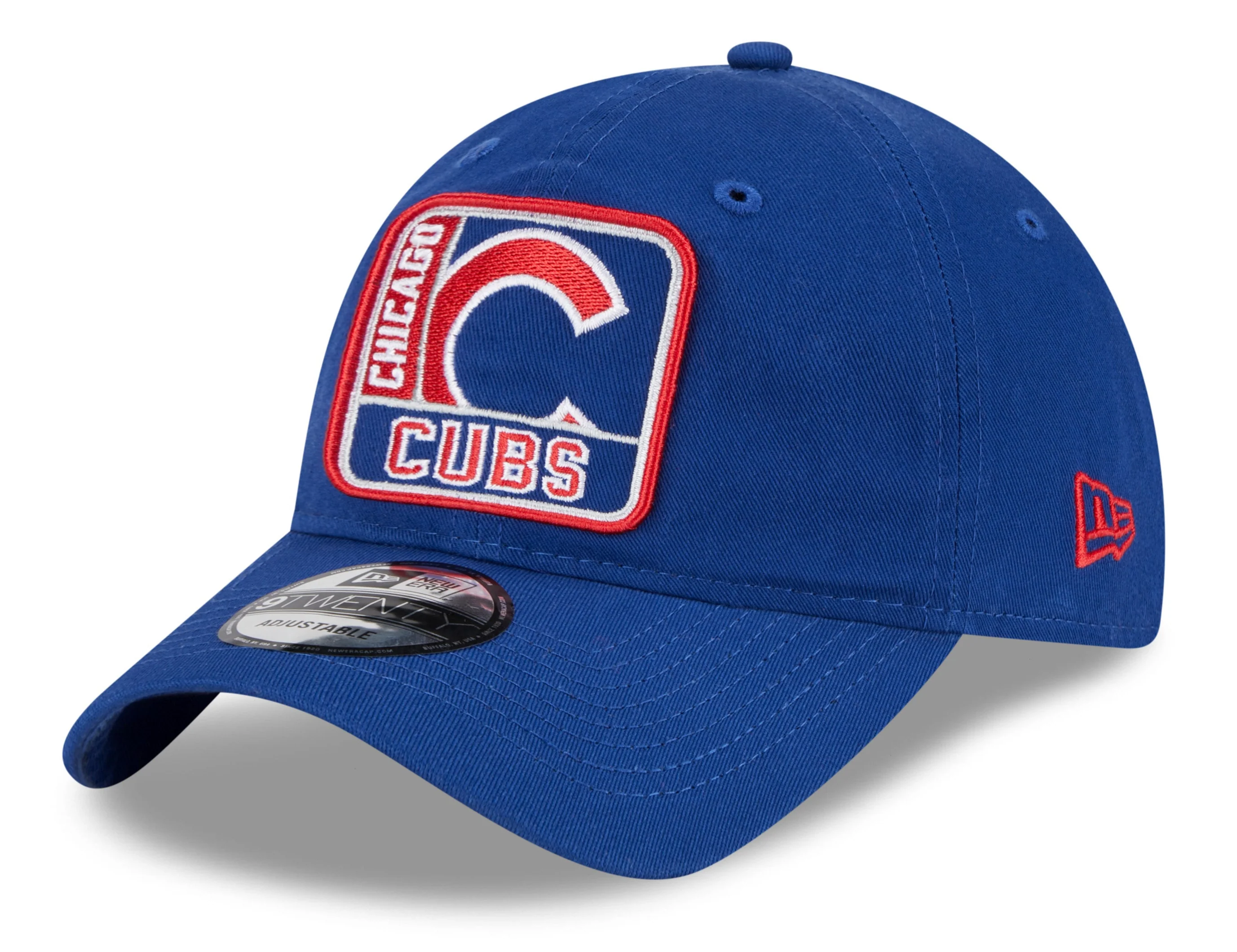 Chicago Cubs New Era Logo Mix 9TWENTY Adjustable Hat - Royal