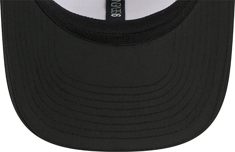 Men's Las Vegas Raiders New Era White/Black 2025 NFL Training Camp 9SEVENTY Adjustable Hat
