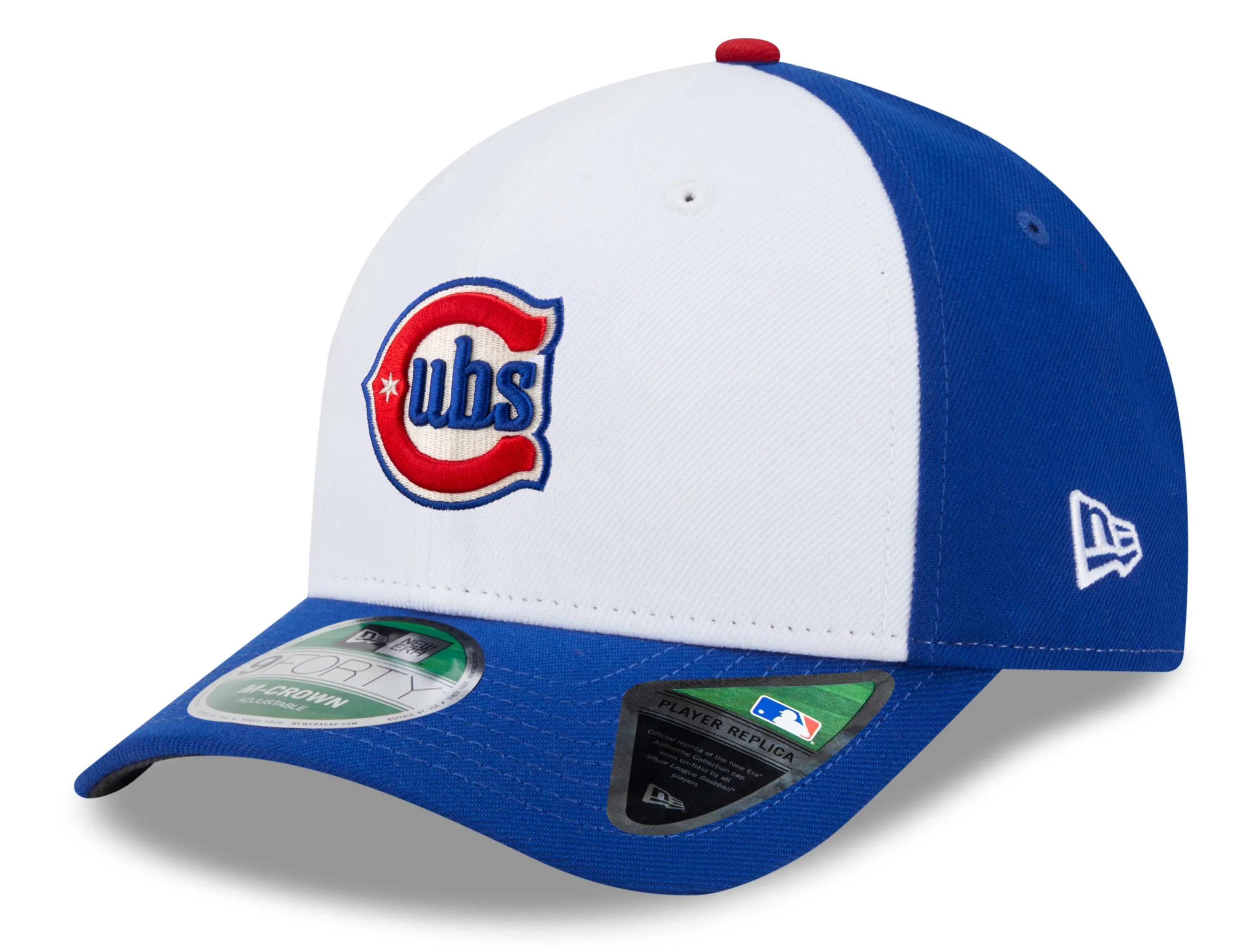 Chicago Cubs New Era Royal 2025 Alternate Player Replica 9FORTY M-Crown Adjustable Hat