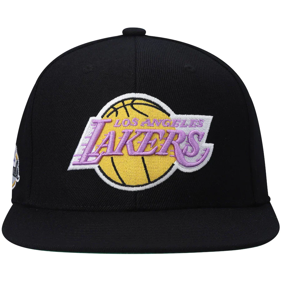 Los Angeles Lakers Mitchell & Ness Top Spot NBA 2010 Finals Snapback Hat