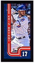 Chicago Cubs Kris Bryant Pinstripe Miniframe- 13”x 6.75