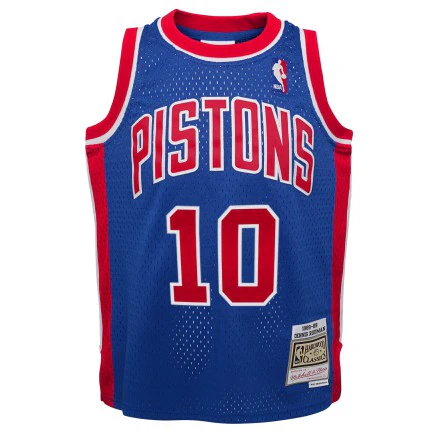 Youth Detroit Pistons Dennis Rodman Mitchell & Ness Royal 1988-89 Hardwood Classics Swingman Jersey