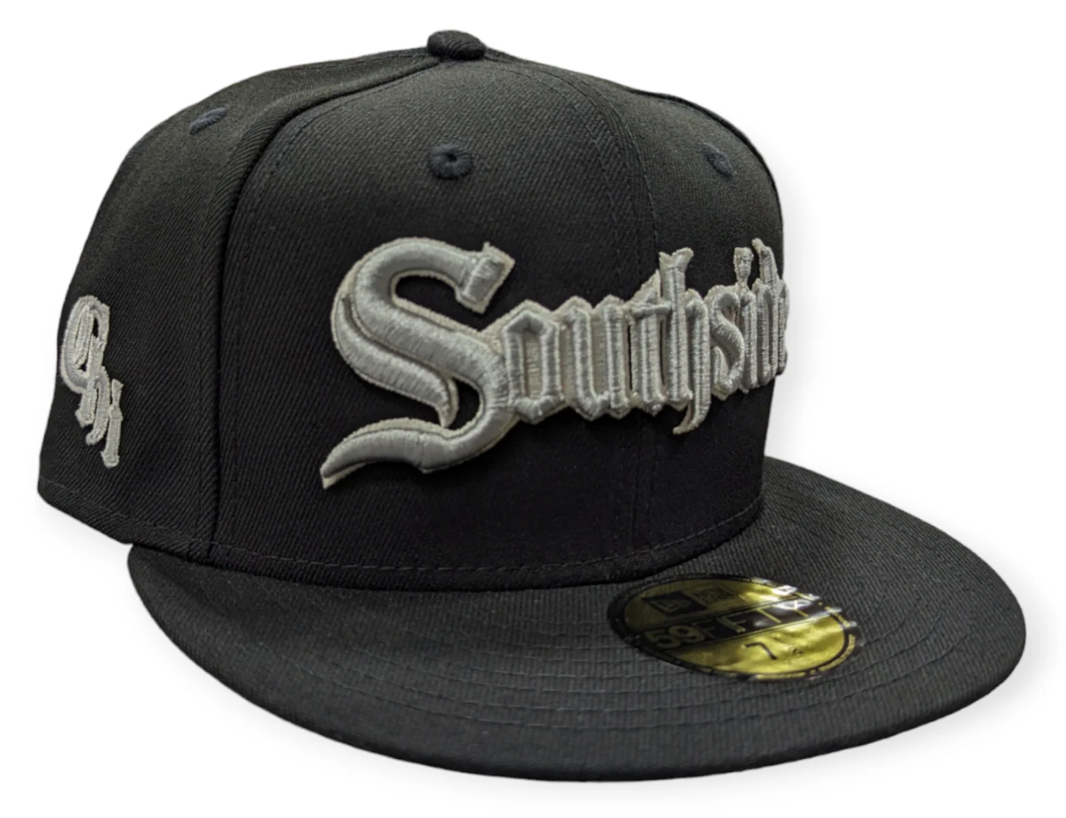 Chicago White Sox New Era Southside Black 59FIFTY Fitted Hat