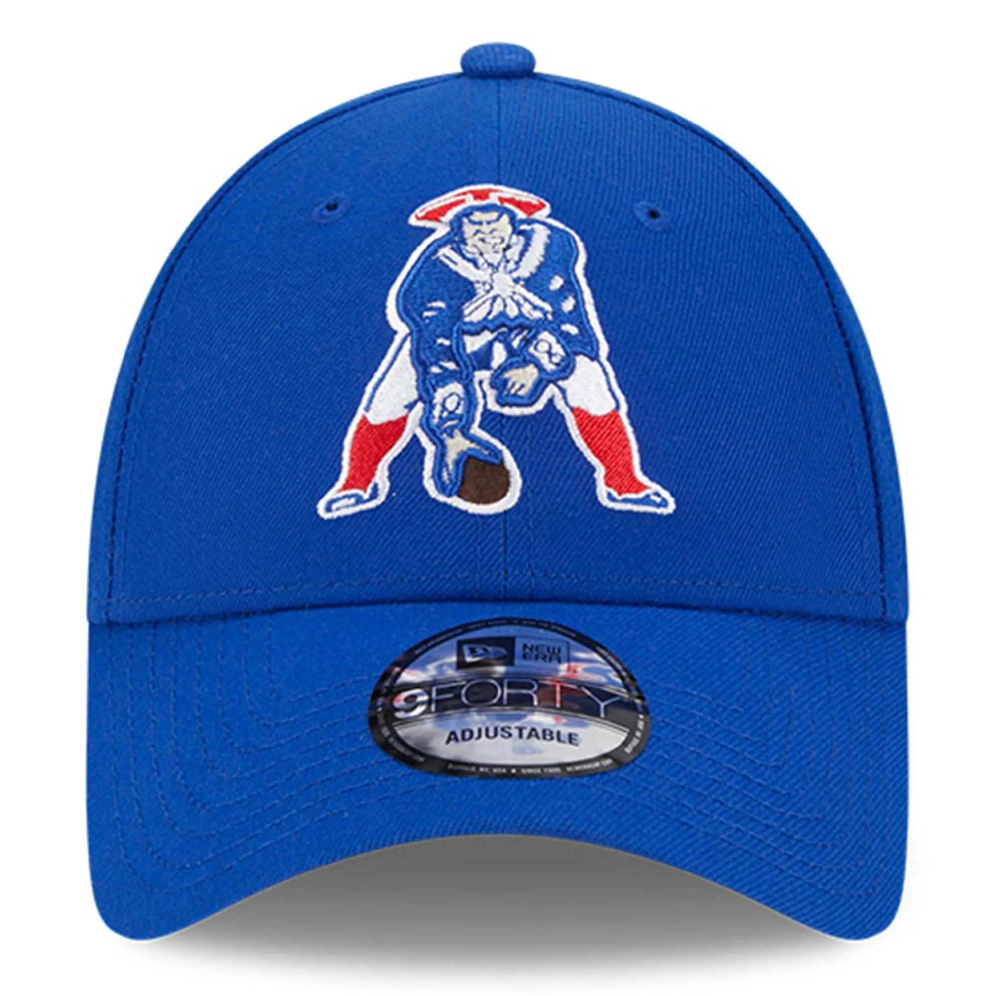 Men's New Era New England Patriots Blue 2023 Sideline Historic 9FORTY Adjustable Hat