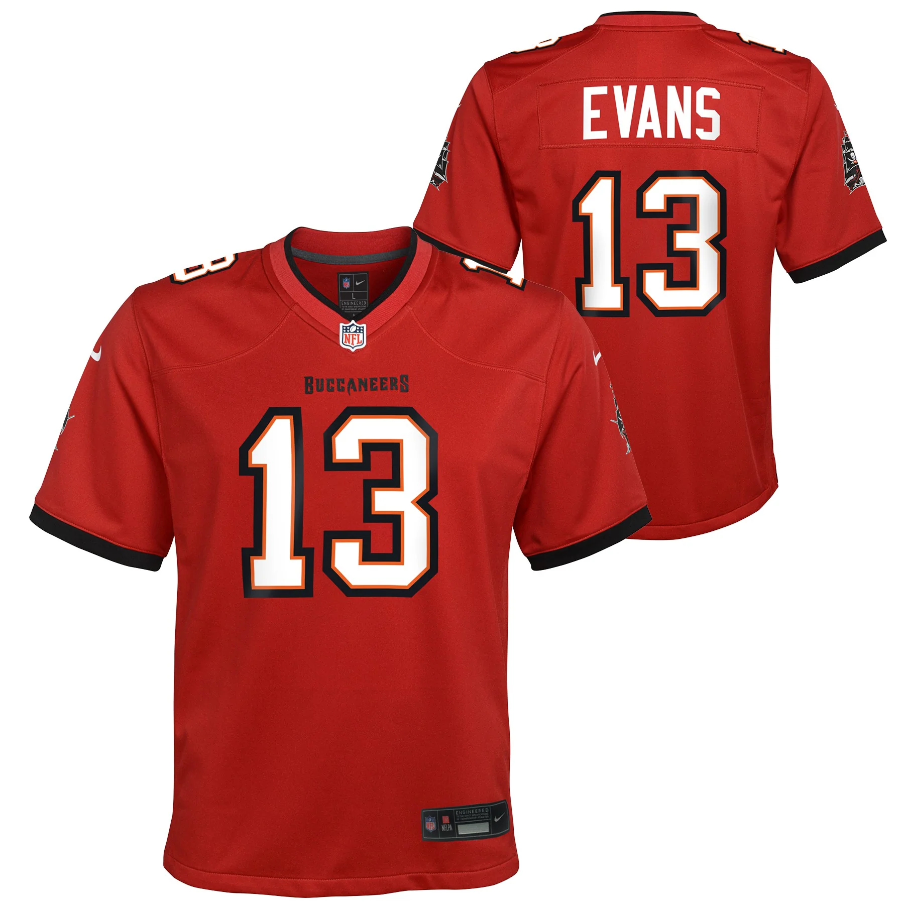 Youth Mike Evans Tampa Bay Buccaneers Nike Red Game Replica Jersey
