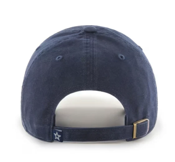 Dallas Cowboys '47 Brand Mens Navy Clean Up Adjustable Hat