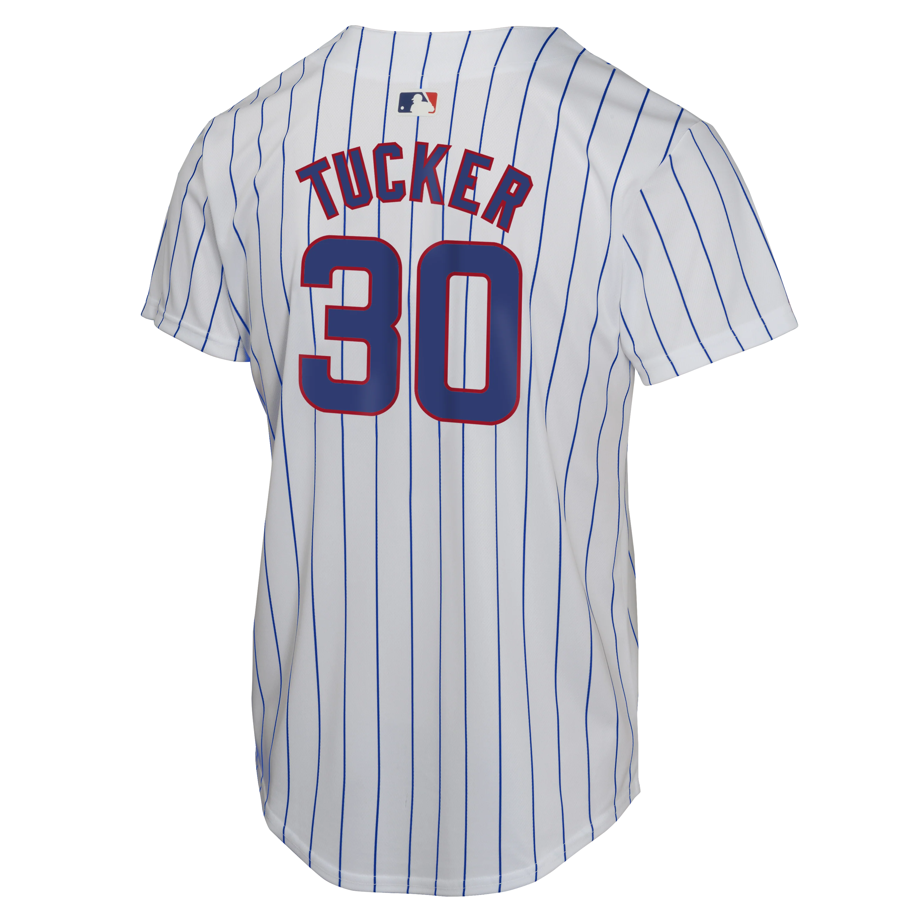 NIKE Youth Kyle Tucker Chicago Cubs White Home Replica Sublimated Twill Jersey
