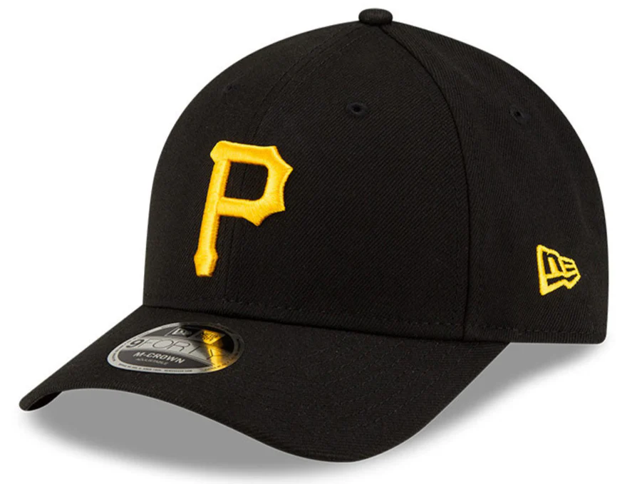 Pittsburgh Pirates Black New Era Player Replica M-Crown 9FORTY Adjustable Hat