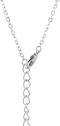 Chicago Cubs Crystal Logo Necklace