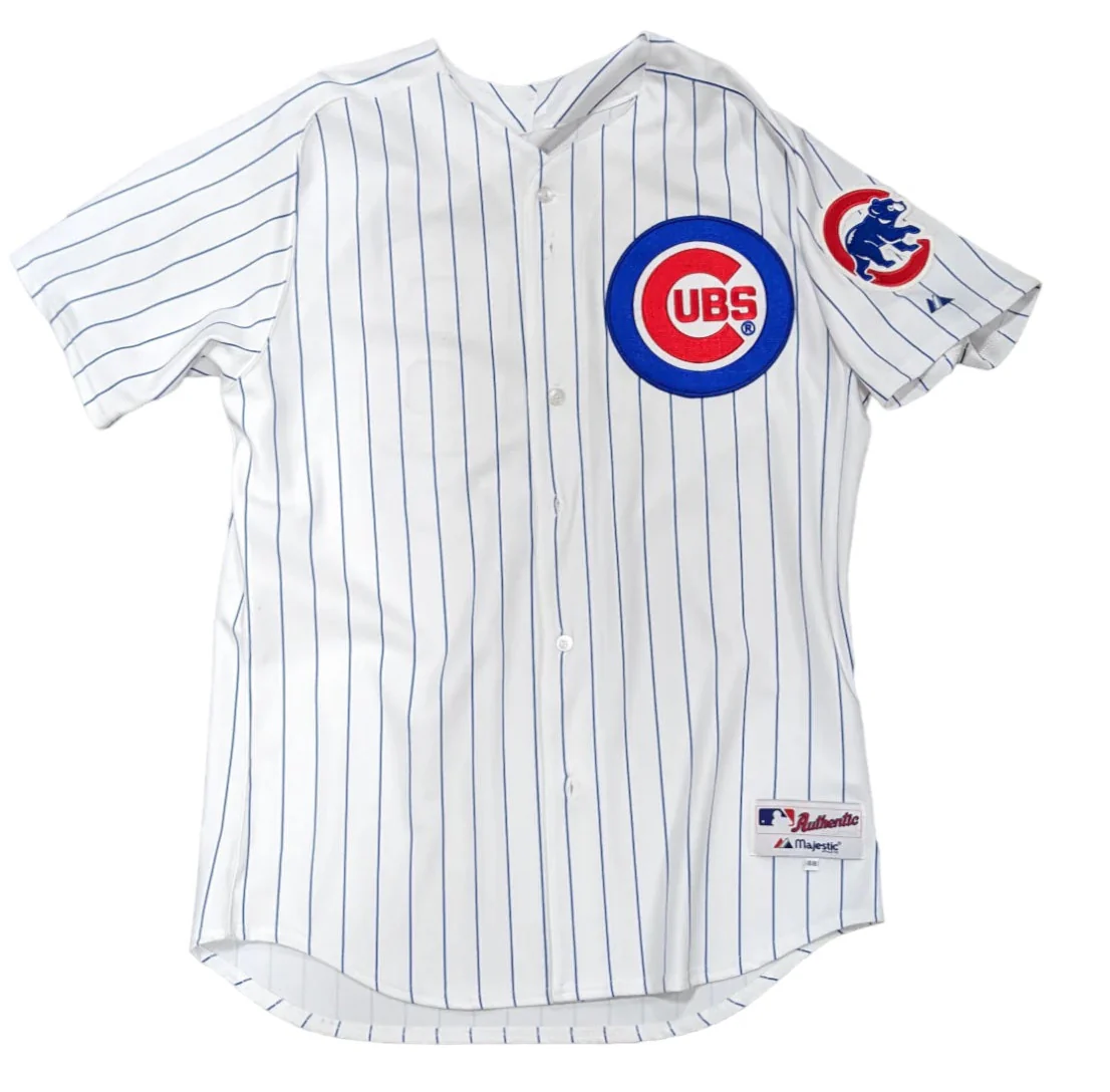 Men's Chicago Cubs Authentic Tyler Colvin Home Cool Base Jersey By Majestic