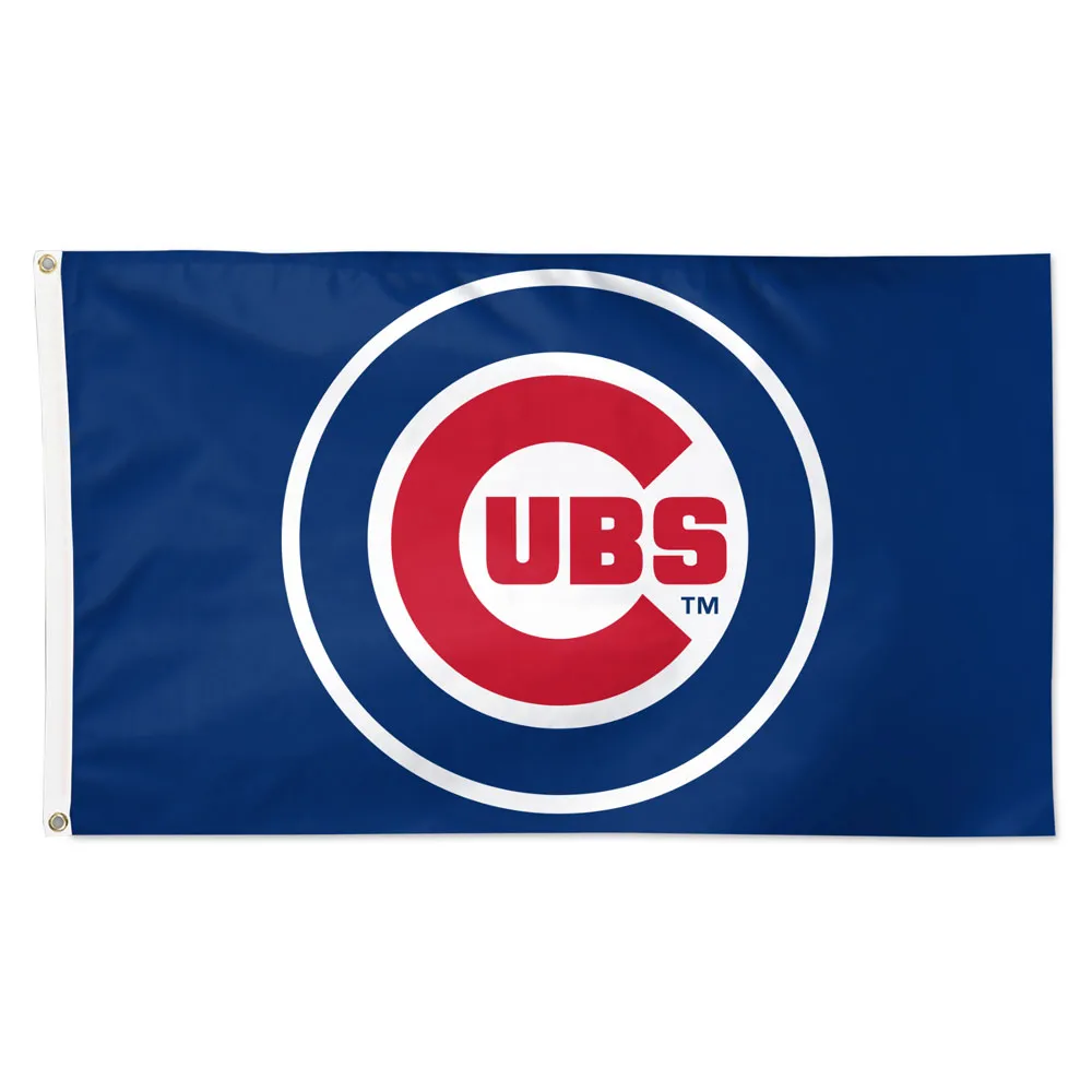 Chicago Cubs Blue 3X5 Team Flag