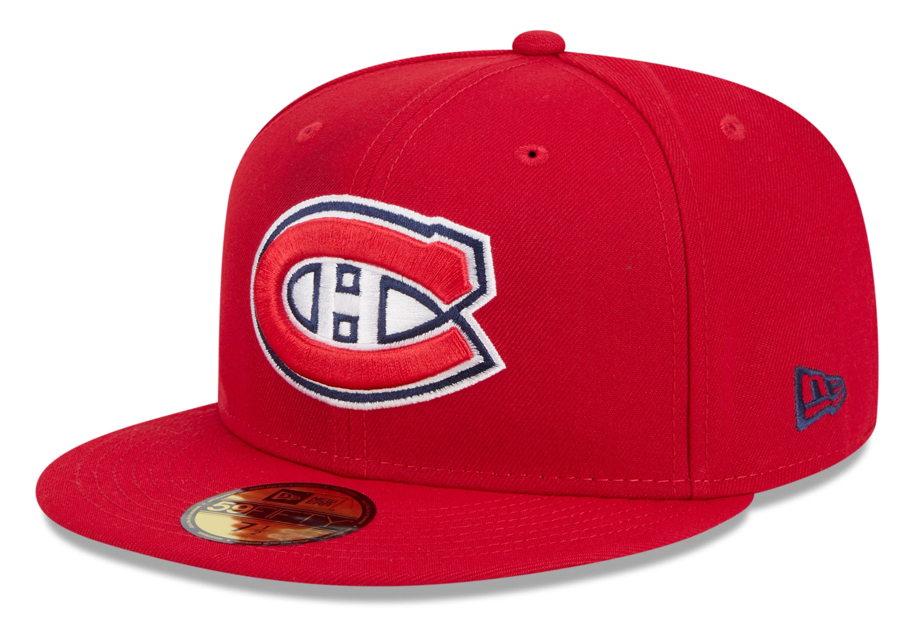 Montreal Canadiens Red Basic New Era 59FIFTY Fitted Hat