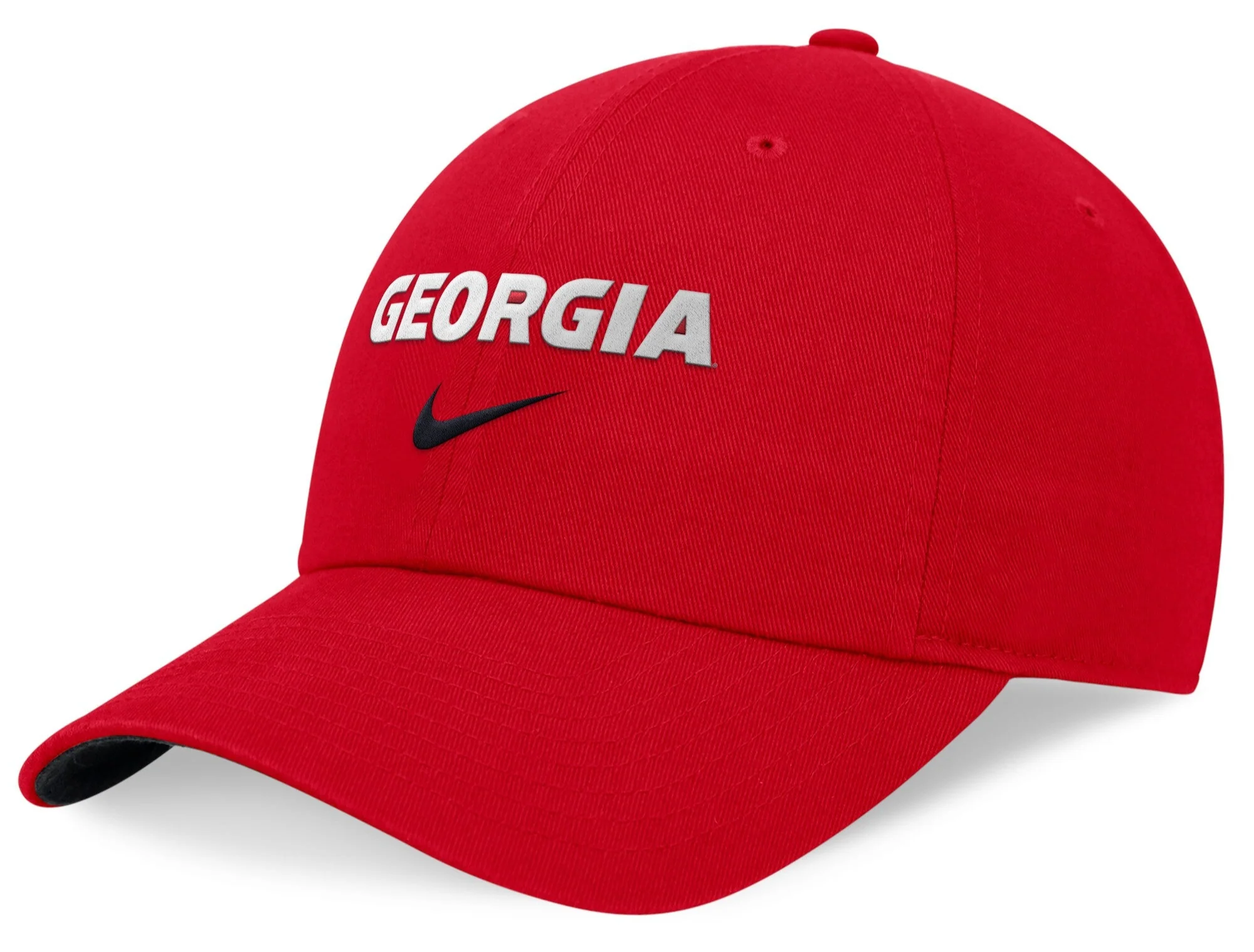 Georgia Bulldogs NIKE Team Issue Red Club Adjustable Hat