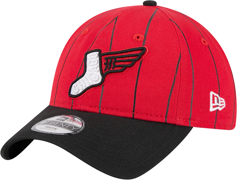 Kids Chicago White Sox 2025 City Connect New Era 9TWENTY Hat- Red/Black