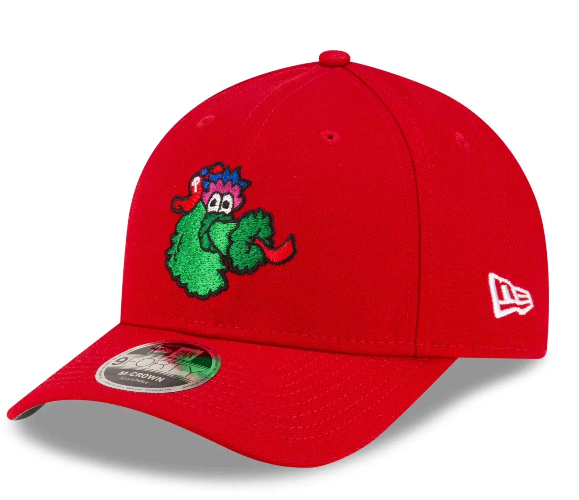 Philadelphia Phillies Red Fanatic New Era M-Crown 9FORTY Adjustable Hat