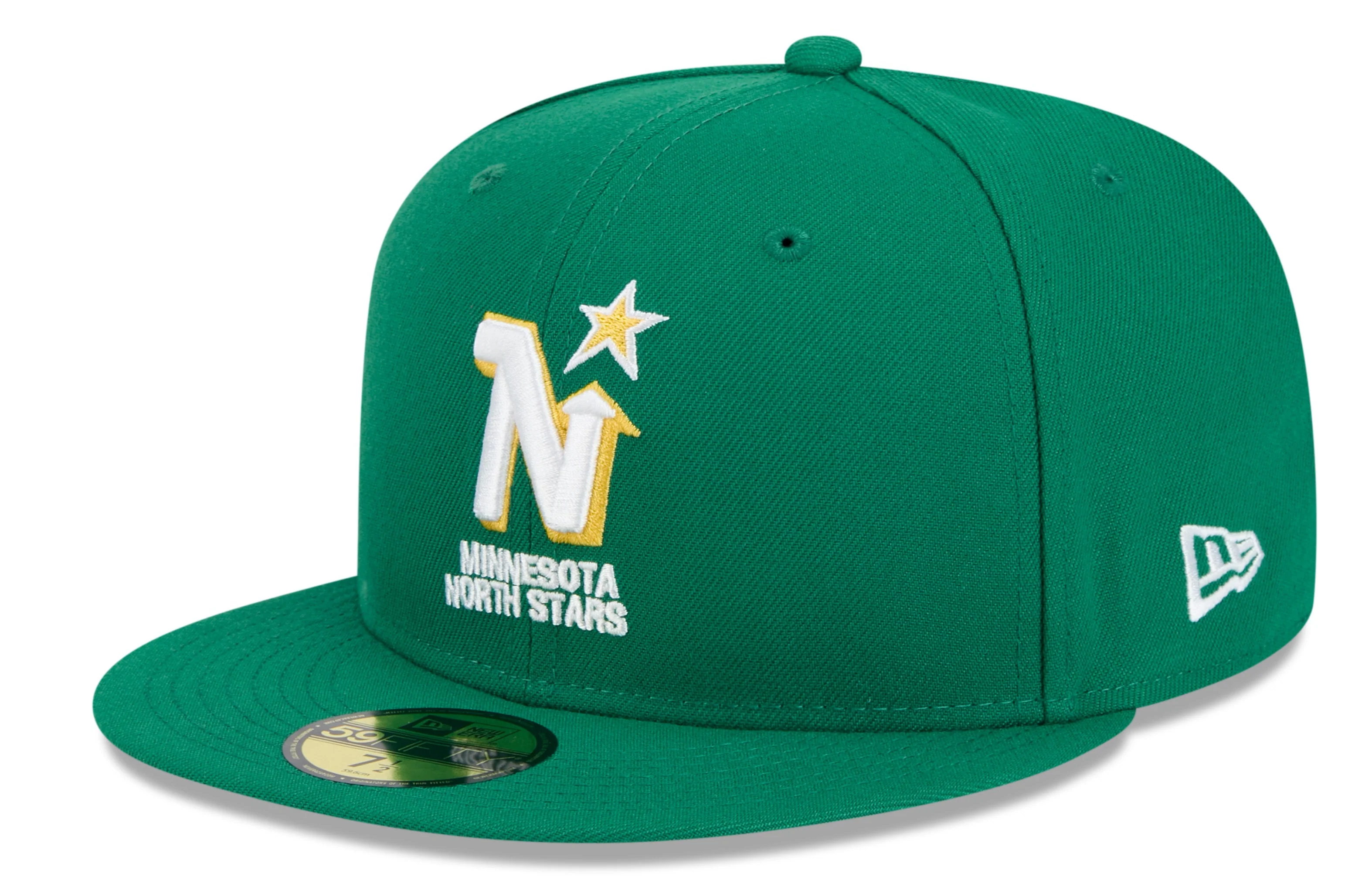 Minnesota North Stars Kelly Green Basic New Era 59FIFTY Fitted Hat