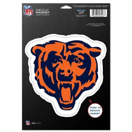 Chicago Bears Die Cut Logo Magnet 6.25