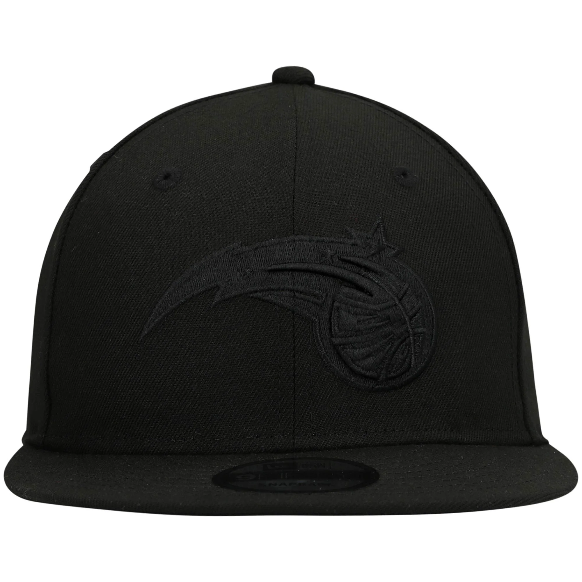 Men's Orlando Magic New Era Black On Black Color Pack 9FIFTY Snapback Hat