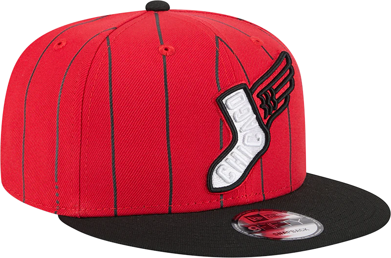 Chicago White Sox New Era 2025 City Connect 9FIFTY Snapback Hat - Red/Black