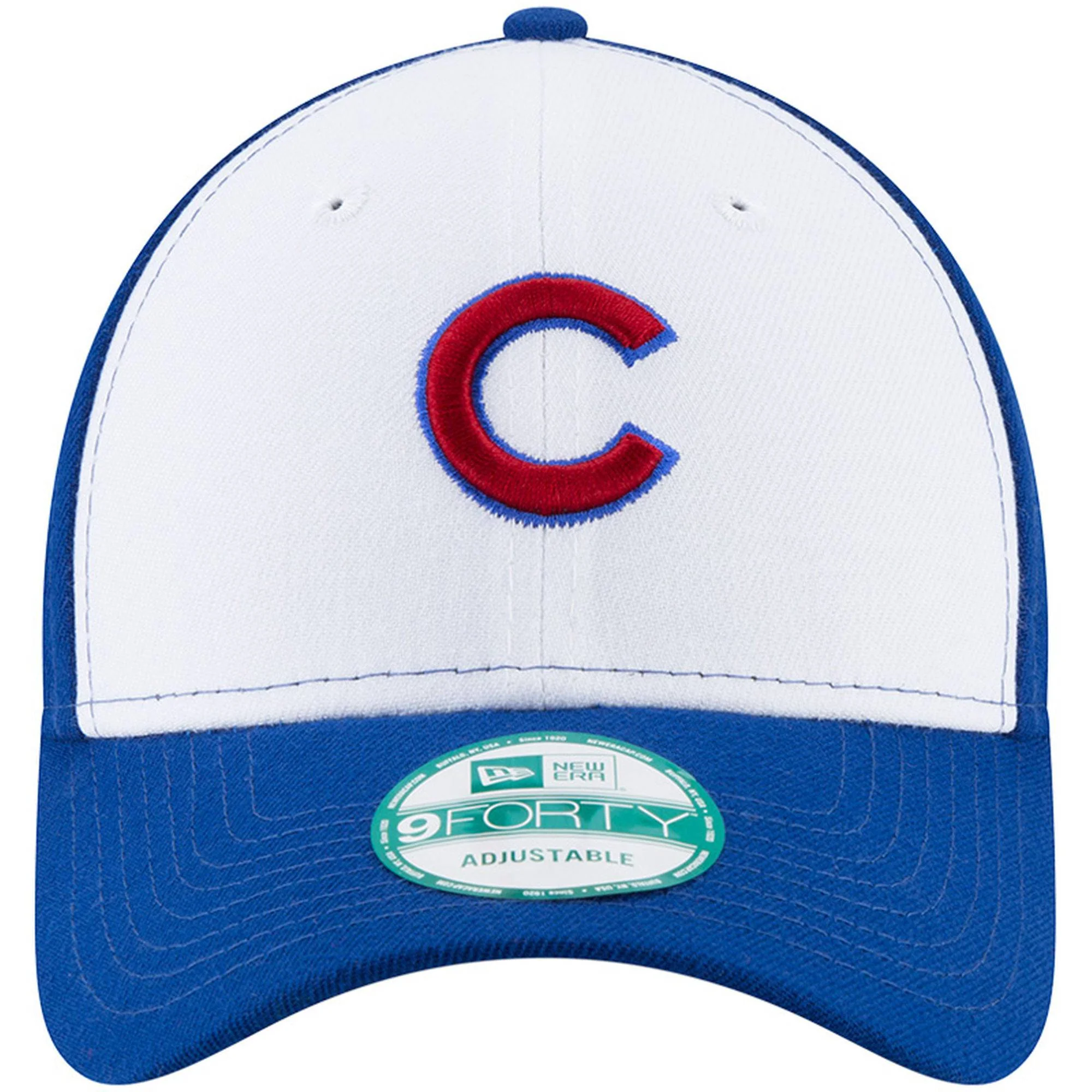 Chicago Cubs 9FORTY The League Adjustable Hat With White Panel Front By New Era