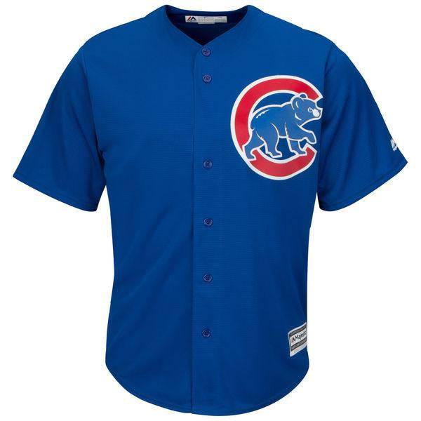 Men's Chicago Cubs Majestic Alternate Royal Cool Base Jersey