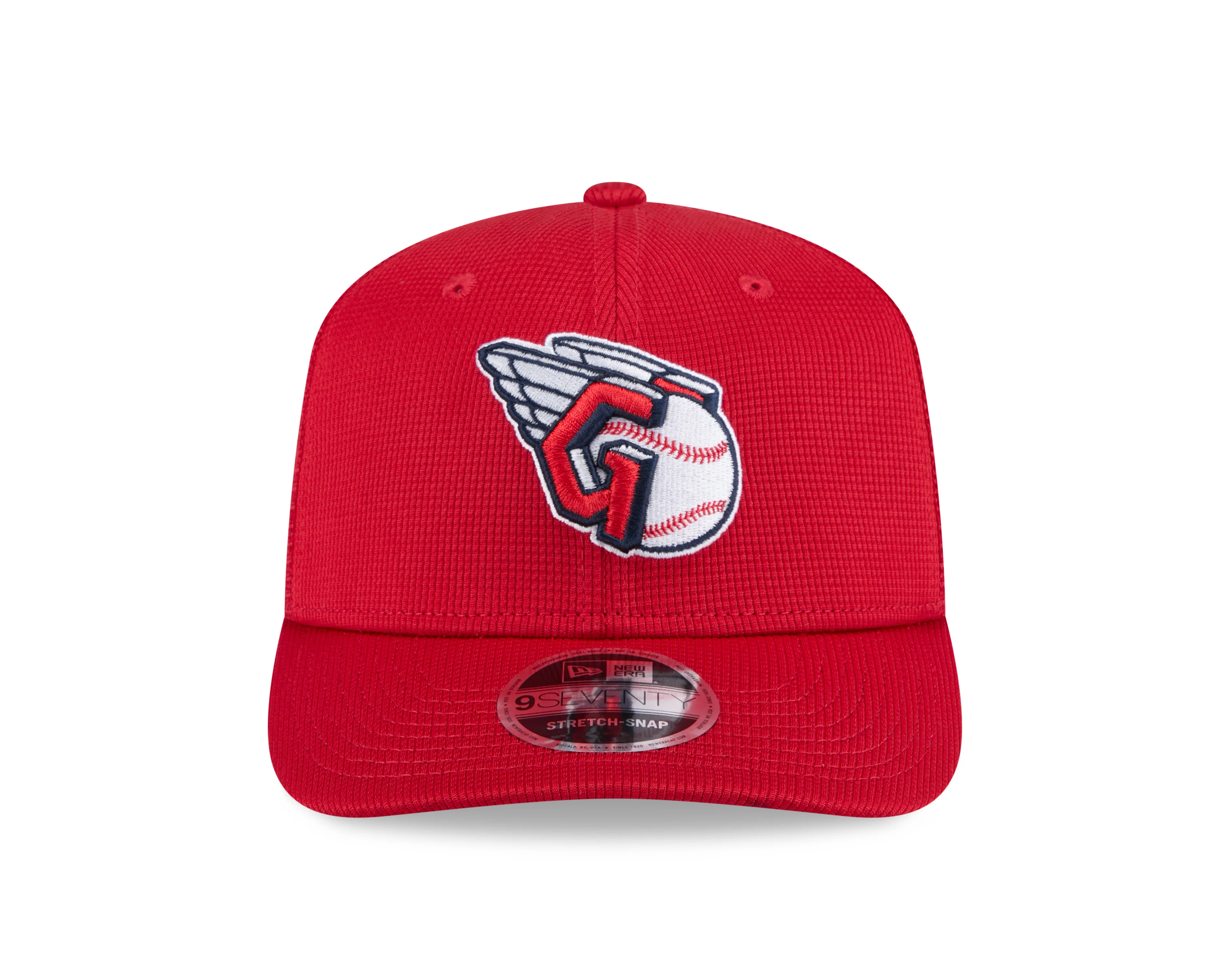 Cleveland Guardians New Era Red 2025 Spring Training 9SEVENTY Trucker Hat