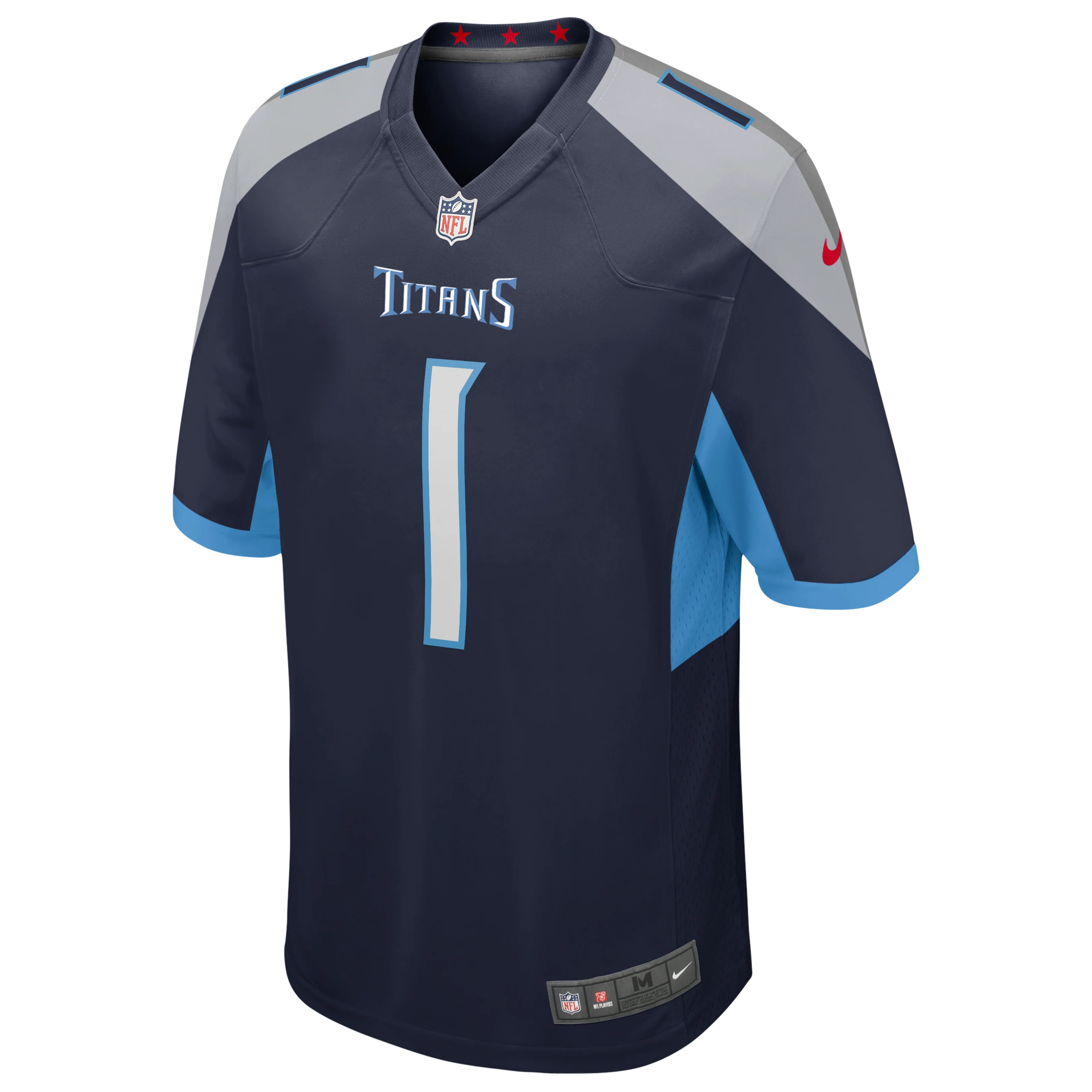 Men's Cam Ward Tennessee Titans Nike Navy Replica Game Jersey