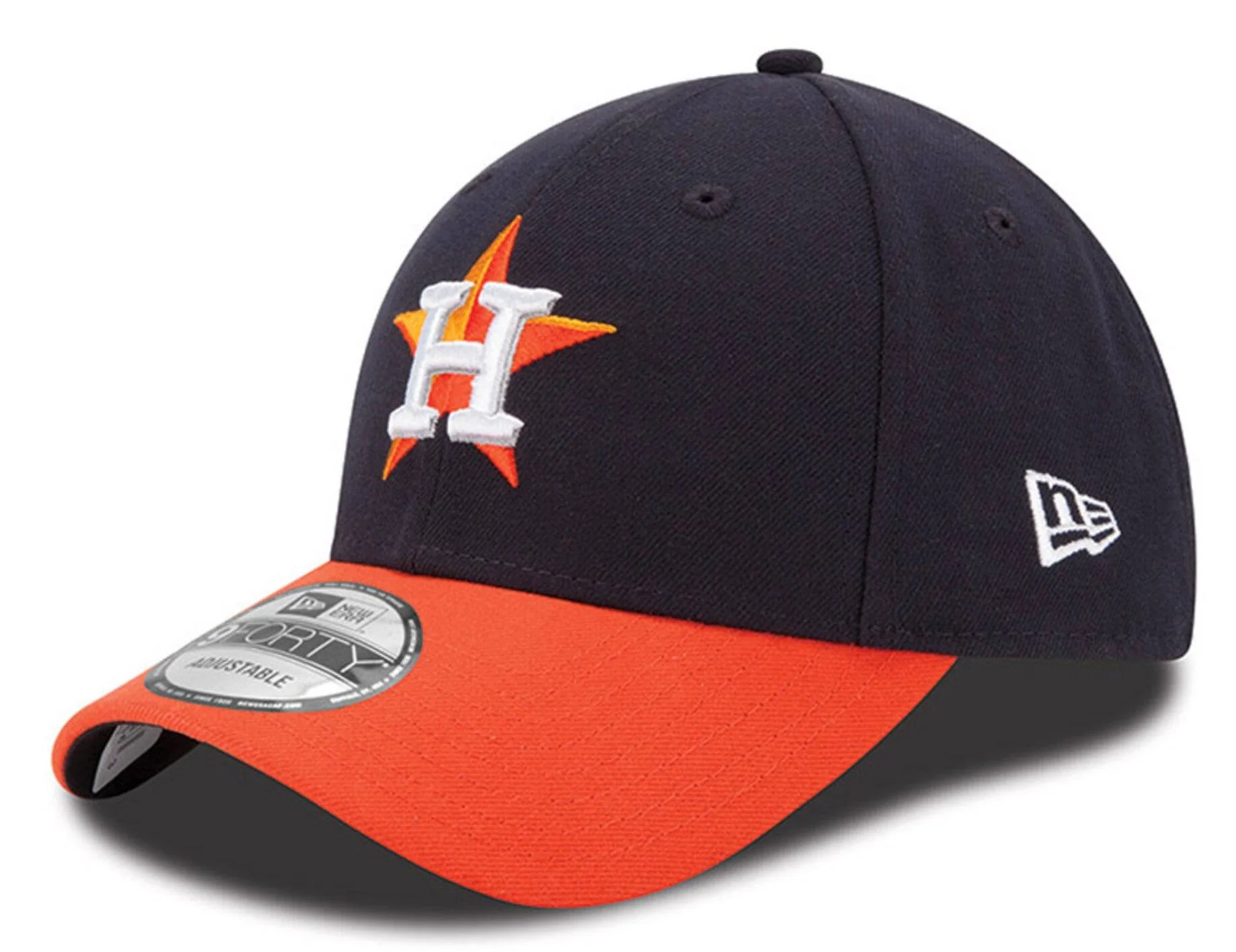Houston Astros Men’s New Era Navy/Orange Road League 9FORTY Adjustable Hat