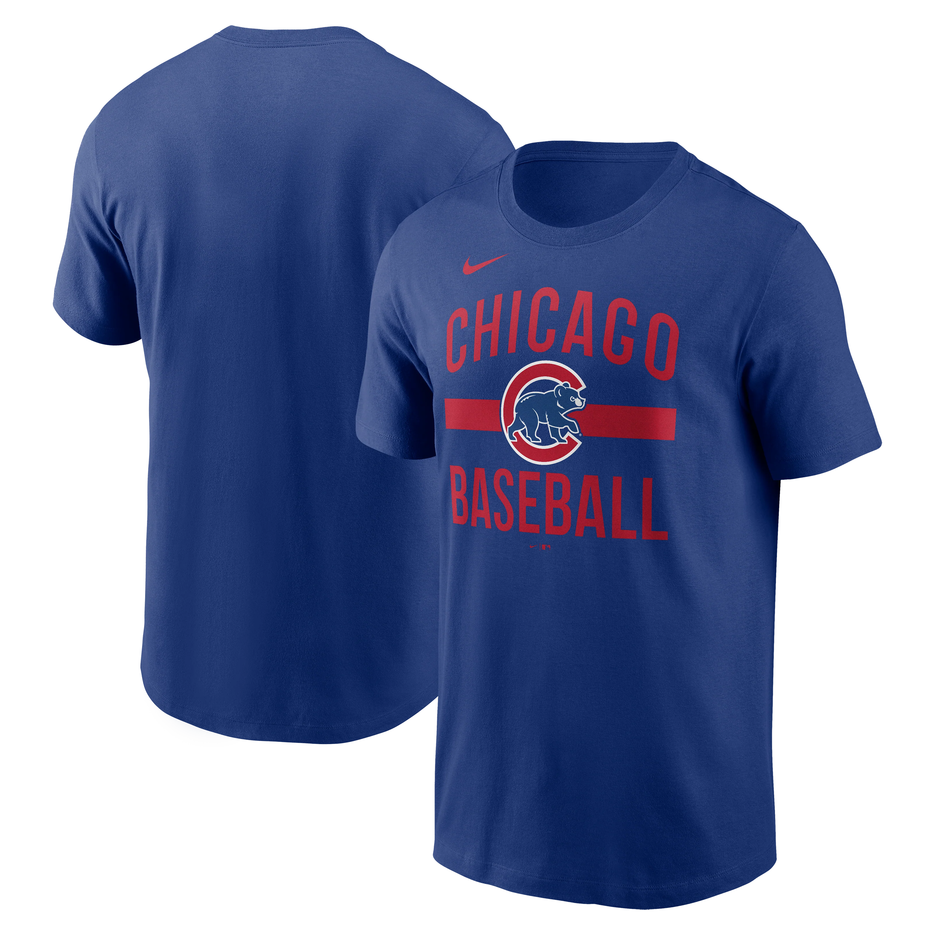 Men's Chicago Cubs Nike Royal Blue Arched T-Shirt