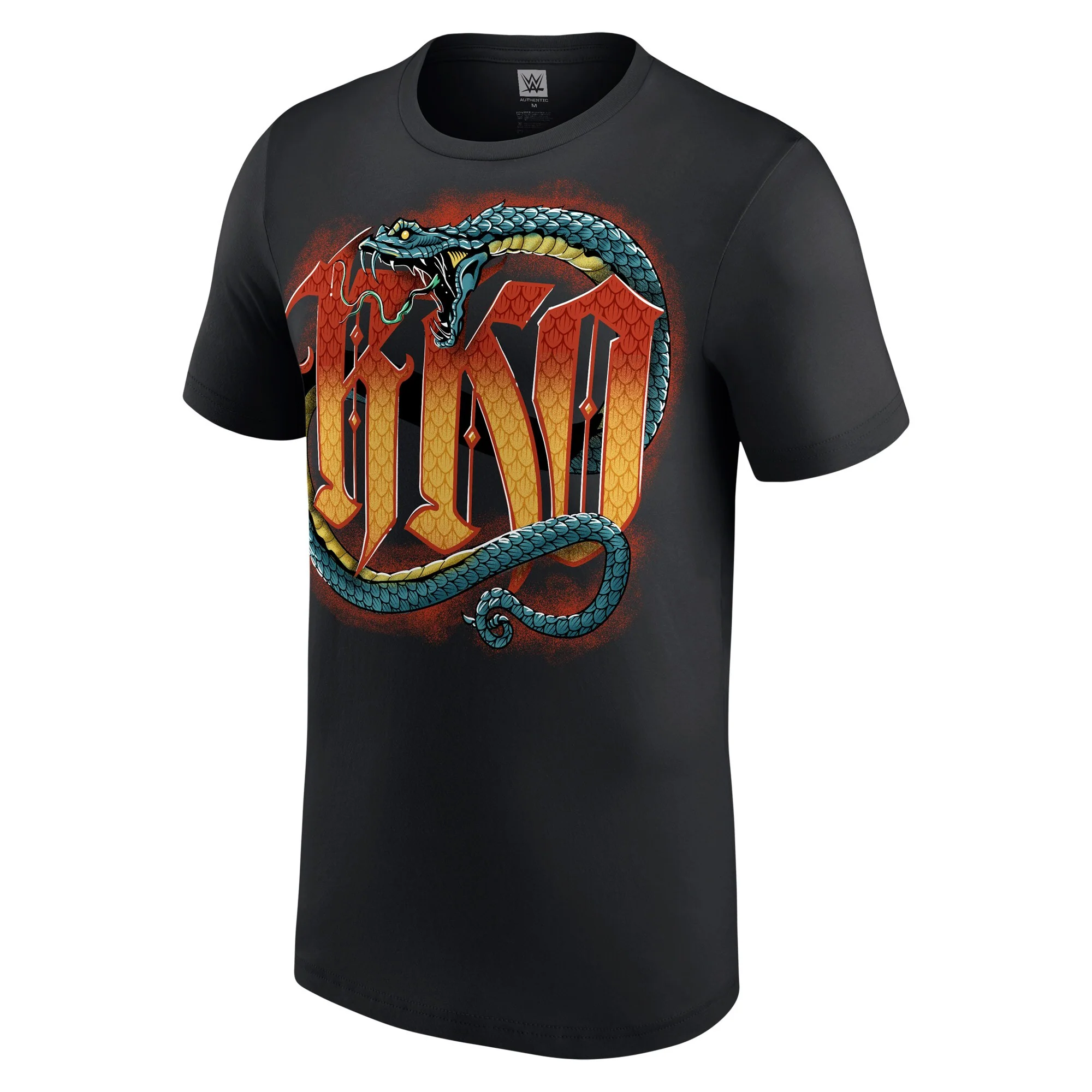 Men's WWE Randy Orton Viper Bite Black T-Shirt