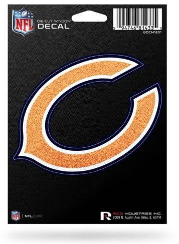 Chicago Bears Medium Bling Die-Cut Decal