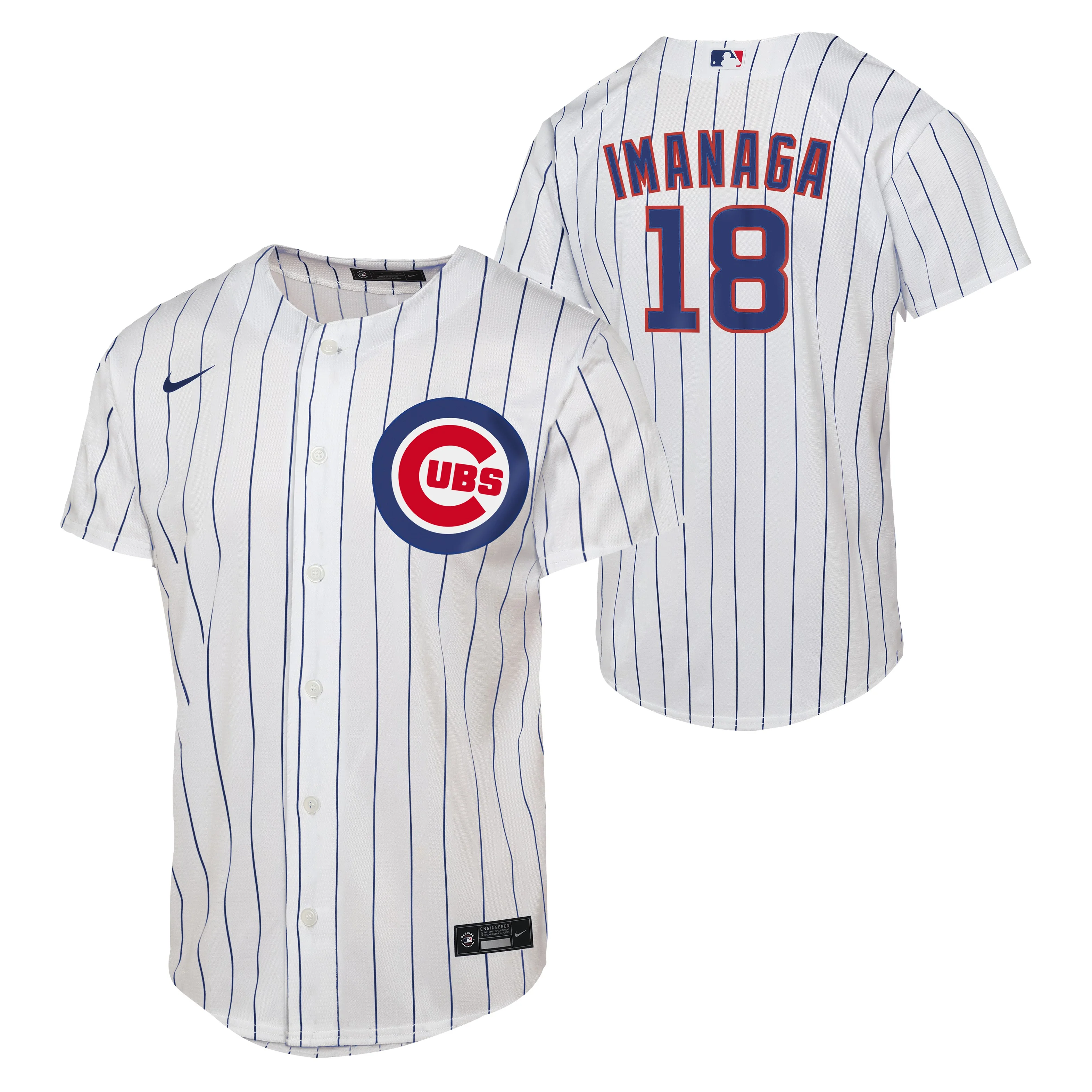 NIKE Youth Chicago Cubs Shota Imanaga White Home Replica Jersey