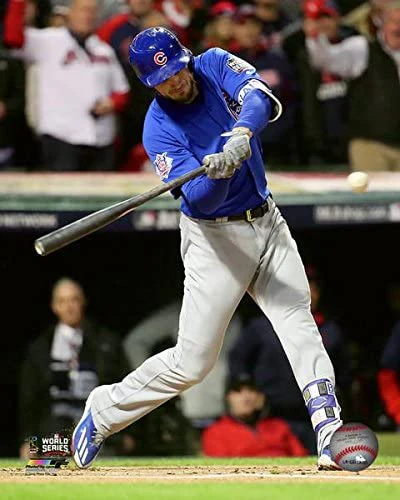 Kris Bryant Chicago Cubs 2016 World Series Action Photo (Size: 8