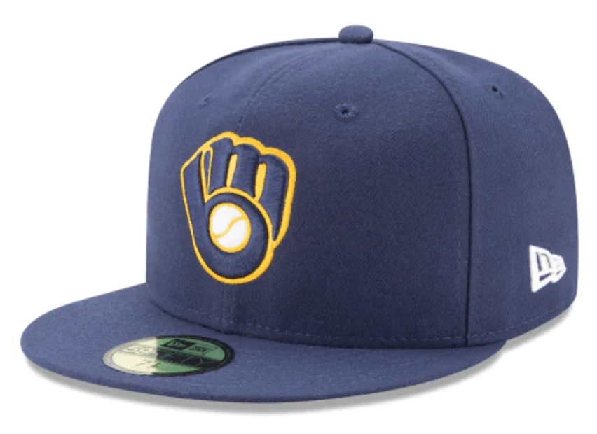 Milwaukee Brewers Authentic Collection 59Fifty Fitted Alt 2 Hat